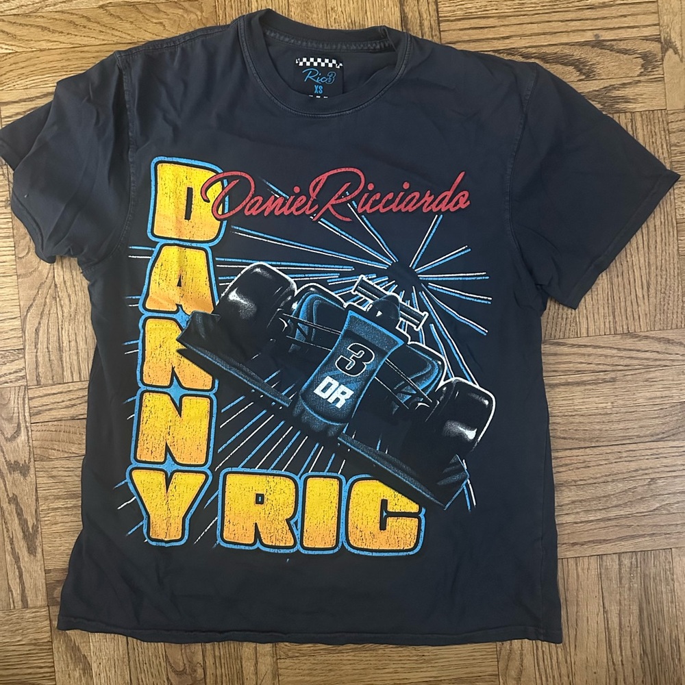 Danny Ricciardo F1 Racing T Shirt - XS boxy tee